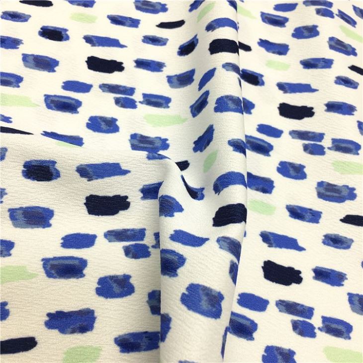 Digital Printing 100 Polyester Crepe Fabric